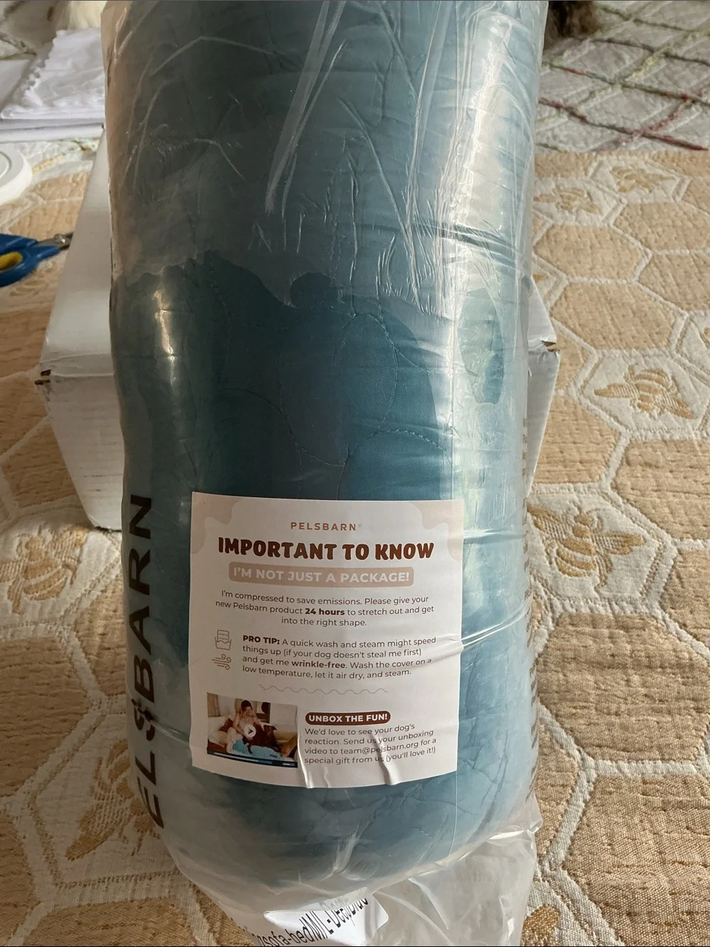 PELSBARN COOLING BED/ BRAND NEW IN PACKAGE